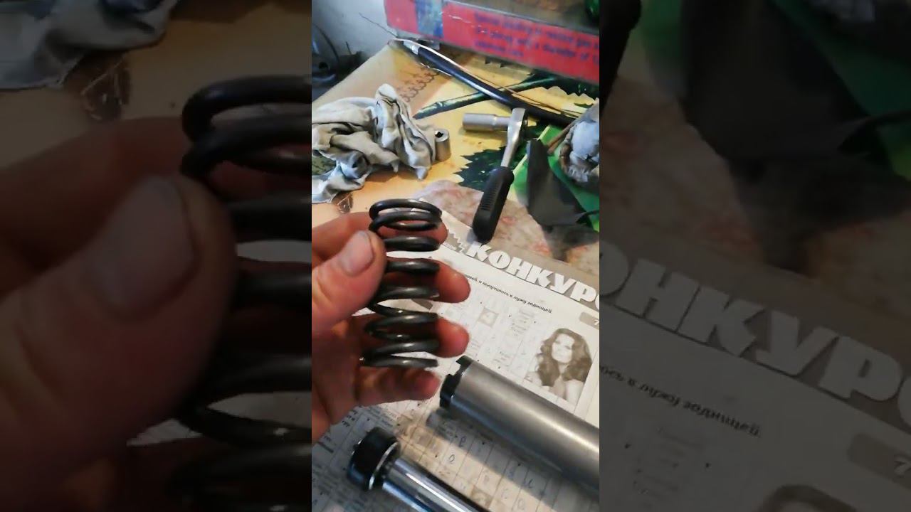 Добавил немного деталей от амортизатора ВАЗ в амортизатор Citroën Jampy смотреть онлайн