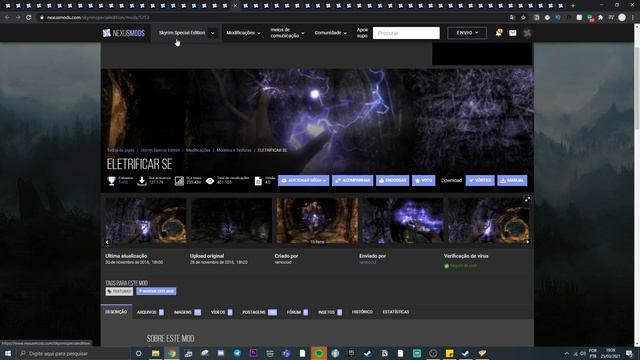 MODS ESSENCIAIS 2021 VERSÃO 2 (OTIMIZADO) - SKYRIM SPECIAL EDITION смотреть онлайн