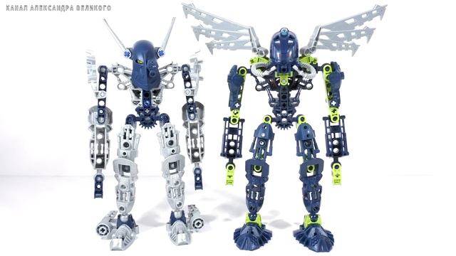 Обзор набора Lego Bionicle #8688 Тоа Гали Нува Мистика (Toa Gali Nuva Mistika) смотреть онлайн