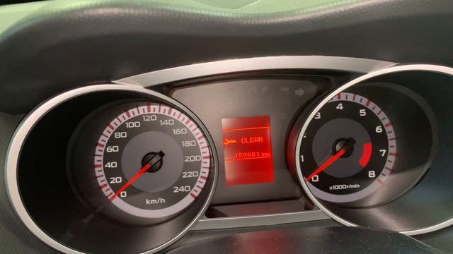 Как сделать сброс сервисного интервала на Mitsubishi Outlander XL