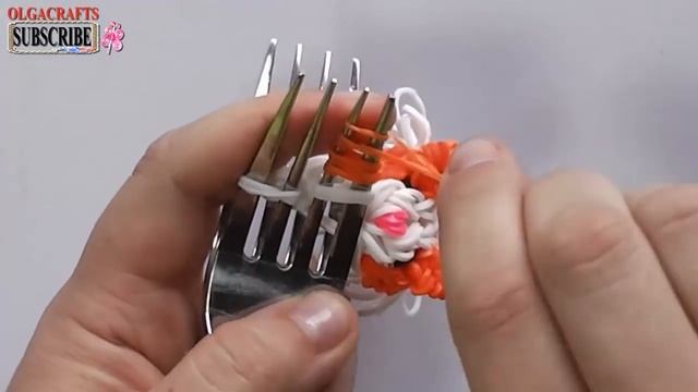 ? How to make loom bands animals easy GUINEA PIG 3D with forks charms for kids tutorial DIY смотреть онлайн