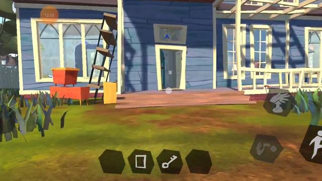 Что нужно положить на полку для того что бы это сдул вентилятор. Хелоу Нейбор tomatos. смотреть онлайн