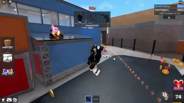 играю в мм2, но это ASSASSIN mode🖤💀 смотреть онлайн