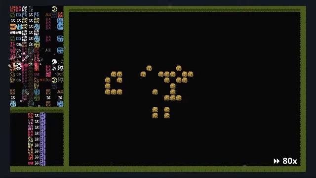 BABA IS LIFE v1: Conway's Game of Life in Baba is You смотреть онлайн