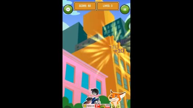 Fox ninja Zootopia slasher - HD Android Gameplay - Arcade games - Full HD Video (1080p) смотреть онлайн