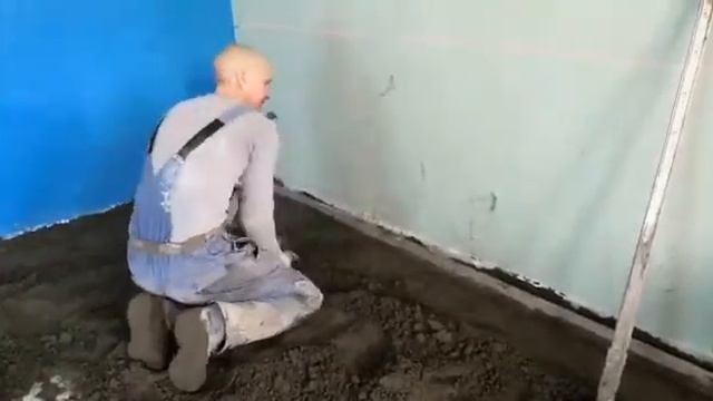 Промышленная стяжка пола смотреть онлайн