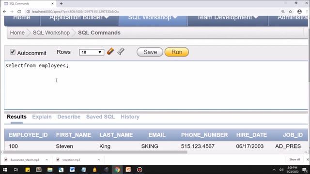 1 - Oracle SQL Lecture 1 смотреть онлайн