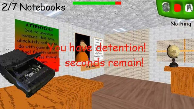 BALDINA'S MANIA In Baldi's Basics Birthday Is 1 Year Old (Mod)