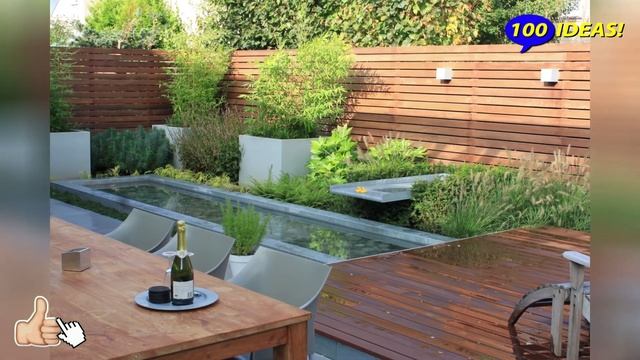 Ideas for the backyard and garden : small backyard, garden stairs on the slope, gates! смотреть онлайн