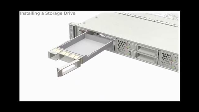 Installing a Storage Drive on Oracle's Sun Server X3-2 смотреть онлайн