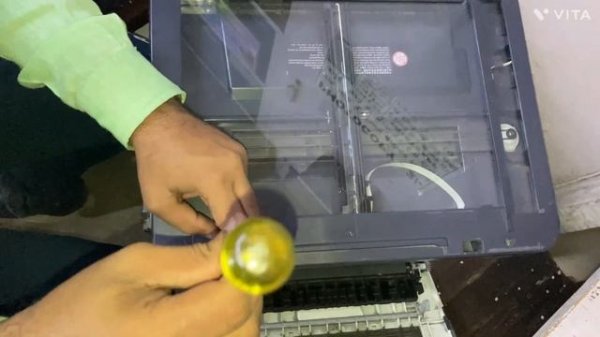 Kyocera scanner clean ccd change fs 1120 1025 1020 1125