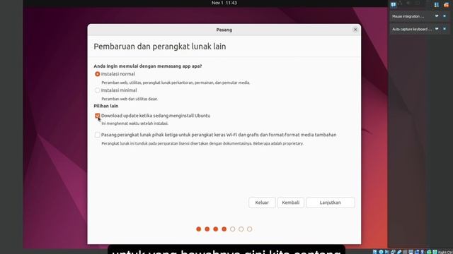 Cara menginstal Ubuntu pada aplikasi virtual box.Tanpa dualboot смотреть онлайн