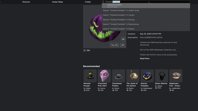 Enthralled Pumpkin & Eternal Pumpkin | Roblox смотреть онлайн