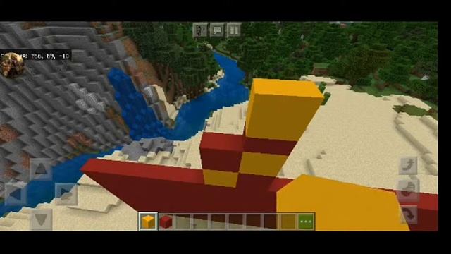 Строю гигантский флаг Китая в майнкрафте. смотреть онлайн