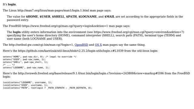 Unix & Linux: Who sets $USER and $USERNAME environment variables? (4 Solutions!!) смотреть онлайн