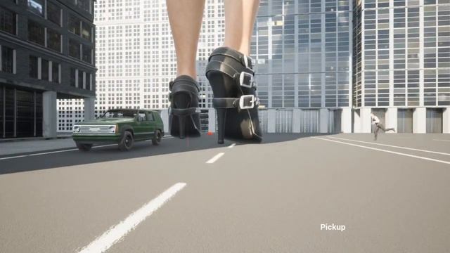Giantess Game (WIP) - Under Her Boots (Untitled Giantess Game)