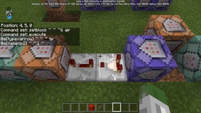Minecraft: Bedrock Edition/Xbox One/MCPE | Portal Gun Command Block Creation Tutorial смотреть онлайн