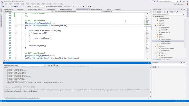 Part 4 ASP.Net Web API 2 Project - Handling Entity Relations смотреть онлайн