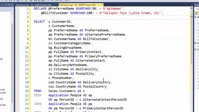 SQL Prompt - highlighting matching objects смотреть онлайн