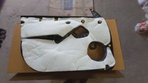 Шумоизоляция и виброизоляция с завода на автомобиле LADA GRANTA комплектация Люкс