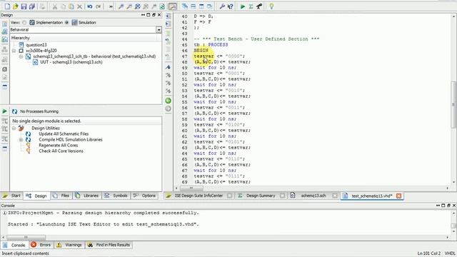 Xilinx ISE simulation of schematic entry combinatorial circuit смотреть онлайн
