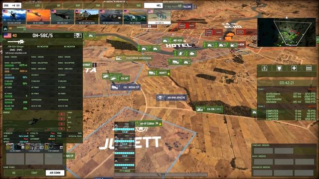 Wargame: Red Dragon - Glorious T-34 Spam vs Modern Defense - Air Units Gameplay смотреть онлайн