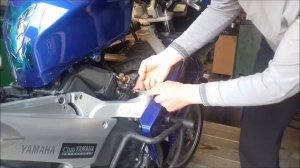 Неровная работа двигателя Yamaha FJR1300,и как я её устранял.