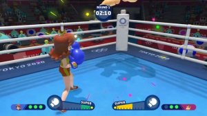 Mario & Sonic At The Olympic Games Tokyo 2020 - Boxing Mario Luigi Peach Daisy Bowser Games Switch