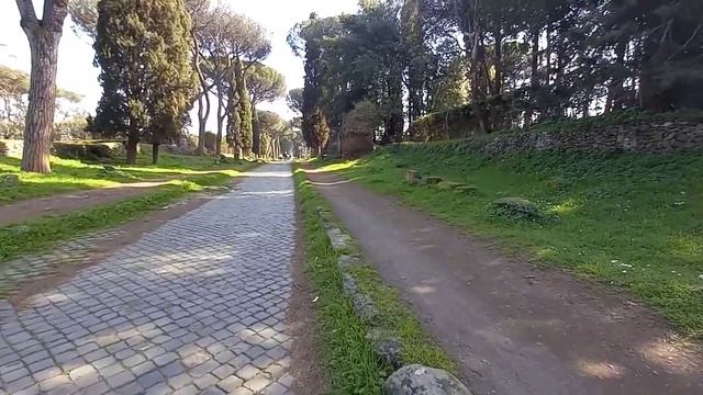Самая древняя дорога - Аппия Антика в Риме, возраст 2300лет. Appia Antica Roma