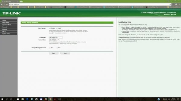 TP-LINK TL-WA7210N configure Repeater Mode