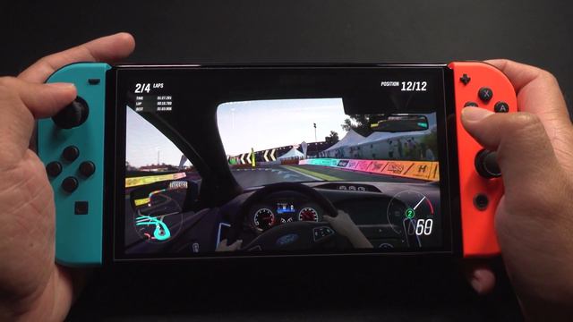 Forza Horizon 4 Gameplay On Nintendo Switch OLED смотреть онлайн