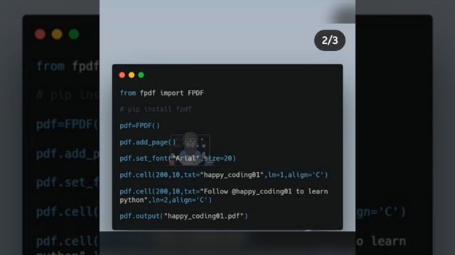 Make PDF File Using python смотреть онлайн