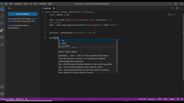 Introduction to pandas in python смотреть онлайн