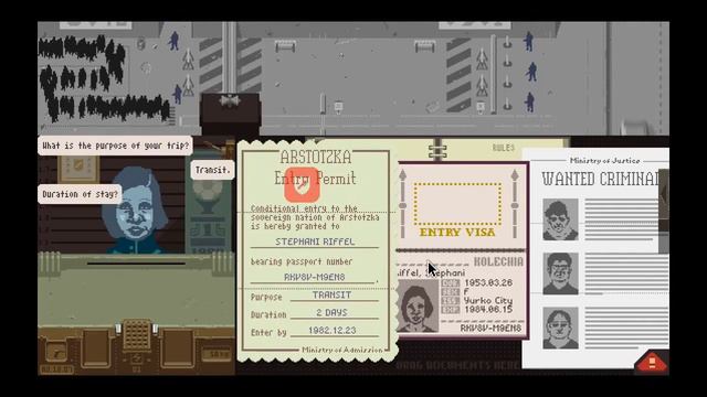 Zagrajmy z Paladynem88 w Papers Please część 7 Bomba смотреть онлайн