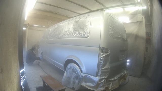 полная покраска автобуса в гараже смотреть онлайн