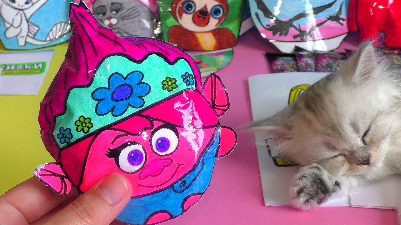 Маленькие герои снова в деле сквиши из Магнит, Начивки, Амонг ас бумажные сюрпризы