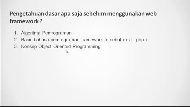 Tutorial Pemrograman Web 16 - Pengenalan PHP Framework смотреть онлайн
