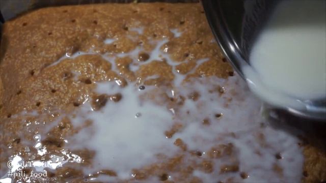 Trileçe tarifi | Торт Три молока | TRILECE | Turkish food | Juli_Food смотреть онлайн