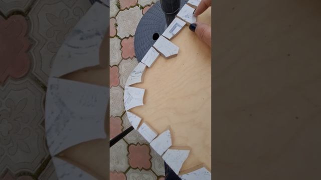 #7 Садовый столик из мозаики своими руками!!!! смотреть онлайн