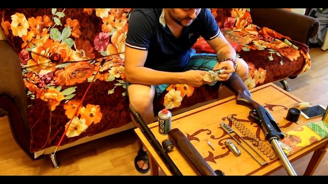 МР-155 снимаем консервационную смазку завода смотреть онлайн