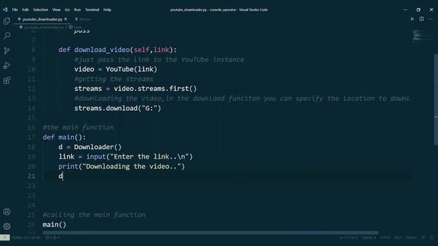Making a basic YouTube downloader using python ||Using Pytube || #funprogramming смотреть онлайн