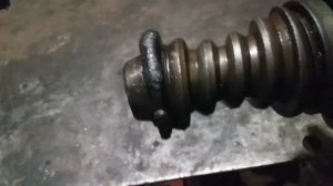 востанавливаю рулевую колонку т 25