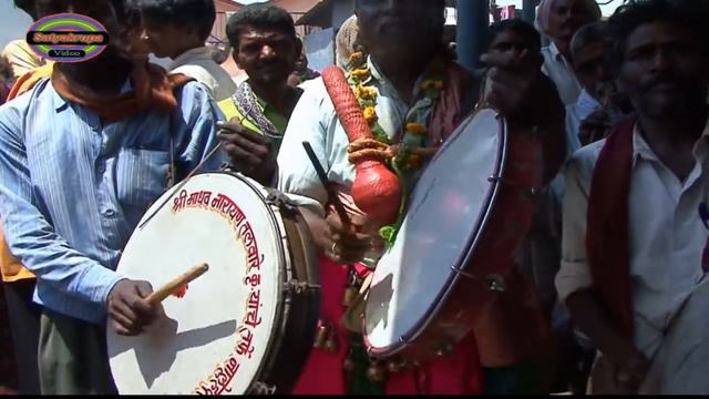 जत्रा आली सारी रावळात गं पोतराज नाचतो दारात गं | mahakali chandrapur potraj song смотреть онлайн