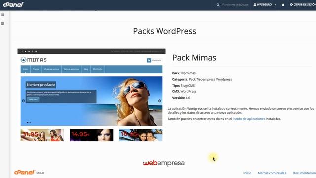 Instalar WordPress en la url temporal del Hosting смотреть онлайн