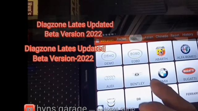 DIAGZONE PRO V2 BETA VERSION-2022 (DEMO REVIEW AND DIFFERENCES FROM PREVIOUS VERSIONS)#hynsgarage