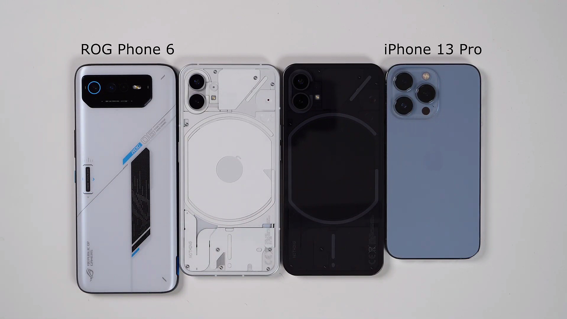 Распаковка Nothing Phone (1) в белом и чёрном цвете + запуск игр