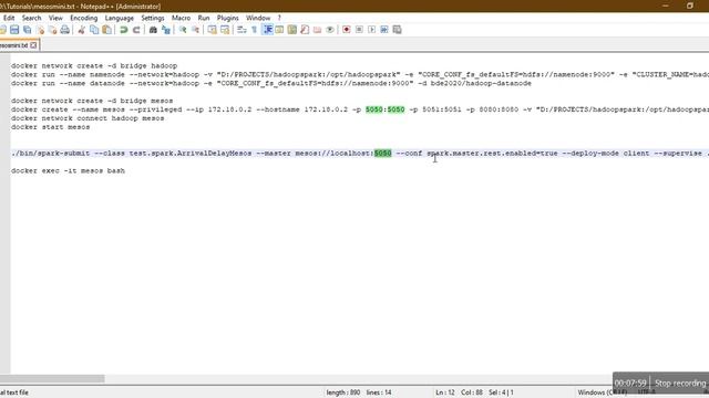 Apache Spark on mesos using docker container | Apache mesos docker смотреть онлайн