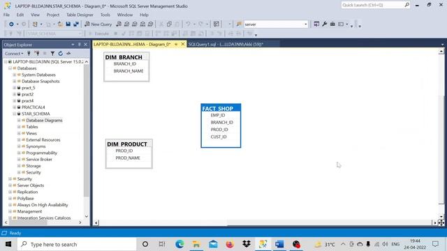 Create Database,Server, Create Star Schema | SQL Server Management Studio смотреть онлайн