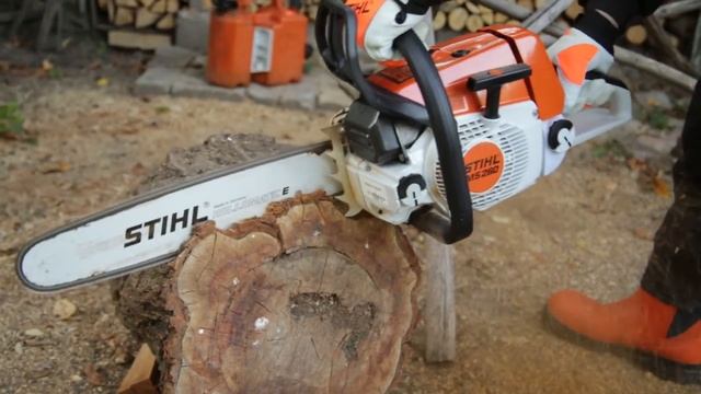 Бензопила Stihl MS 260 смотреть онлайн