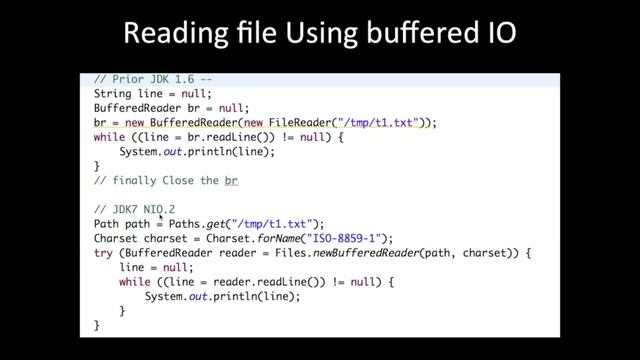 nio.2 tutorial java7 смотреть онлайн